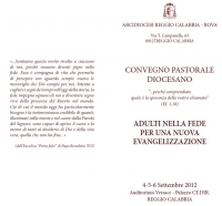Convegno pastorale diocesano 2012