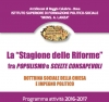 La “Stagione delle Riforme”