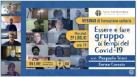 Webinar &quot;Essere e fare gruppo ai tempi del Covid-19&quot;